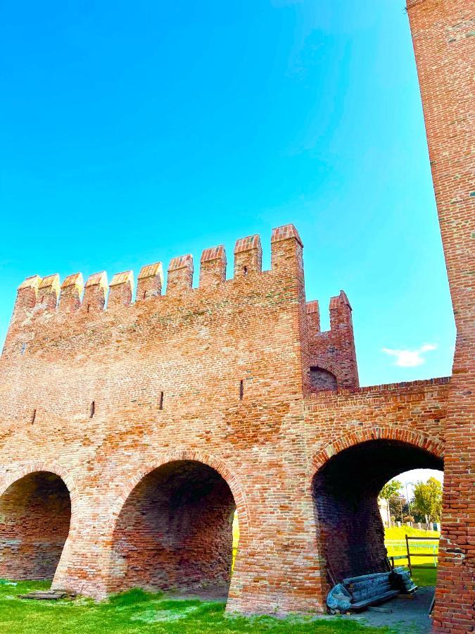 Ca' Del Sole - Attico Panoramico In Centro Storico Apartamento Montagnana  Exterior foto